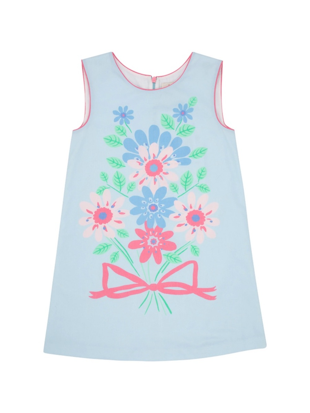 The Beaufort Bonnet Company Ann Charlotte shift Buckhead Blue Floral Dress